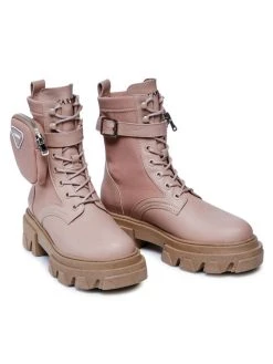 ΧΟΝΔΡΙΚΟ ΕΜΠΟΡΙΟ ???? Carinii Γυναίκες Biker Μποτάκια Μποτάκια B7913 Ροζ ???? -Carinii Εκπτώσεις unnamed file 1018