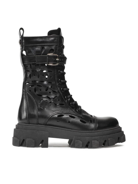 Πολύ καλή προσφορά ???? Carinii Γυναίκες Biker Μποτάκια Μποτάκια B7910 Μαύρο ✔️ 4 Πολύ καλή προσφορά ???? Carinii Γυναίκες Biker Μποτάκια Μποτάκια B7910 Μαύρο ✔️ - Image 2