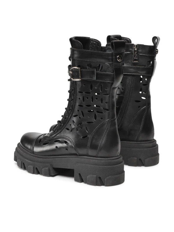 Πολύ καλή προσφορά ???? Carinii Γυναίκες Biker Μποτάκια Μποτάκια B7910 Μαύρο ✔️ 5 Πολύ καλή προσφορά ???? Carinii Γυναίκες Biker Μποτάκια Μποτάκια B7910 Μαύρο ✔️ - Image 3