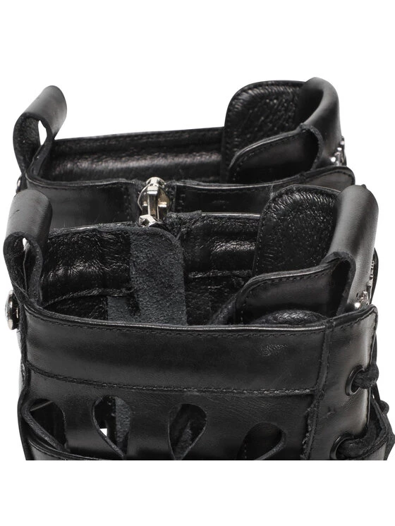 Πολύ καλή προσφορά ???? Carinii Γυναίκες Biker Μποτάκια Μποτάκια B7910 Μαύρο ✔️ 8 Πολύ καλή προσφορά ???? Carinii Γυναίκες Biker Μποτάκια Μποτάκια B7910 Μαύρο ✔️ - Image 6