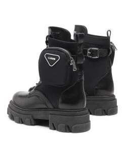 Flash Sale ???? Carinii Γυναίκες Biker Μποτάκια Μποτάκια B7913 Μαύρο ✔️ -Carinii Εκπτώσεις unnamed file 1034