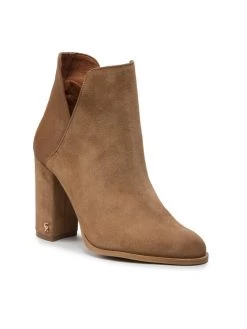 ΧΟΝΔΡΙΚΟ ΕΜΠΟΡΙΟ ???? Carinii Γυναίκες Biker Μποτάκια Μποτάκια B8142 Καφέ ⌛