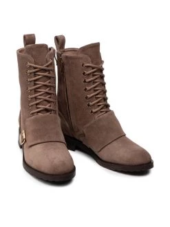 Ολοκαίνουργιο ⭐ Carinii Γυναίκες Biker Μποτάκια Μποτάκια B4035 Καφέ ⌛ -Carinii Εκπτώσεις unnamed file 1108