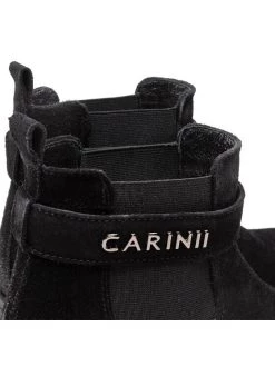 Νέος ???? Carinii Γυναίκες Biker Μποτάκια Μποτάκια B8160 Μαύρο ???? -Carinii Εκπτώσεις unnamed file 1121