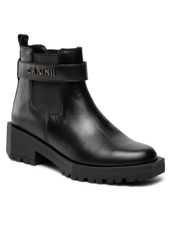 Τοπ 10 ???? Carinii Γυναίκες Biker Μποτάκια Μποτάκια B8160 Μαύρο ???? 3 Τοπ 10 ???? Carinii Γυναίκες Biker Μποτάκια Μποτάκια B8160 Μαύρο ????