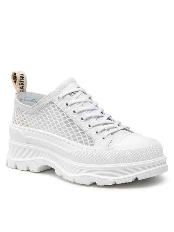 Κουπόνι ???? Carinii Γυναίκες Κλειστά Παπούτσια ???? Sneakers B7397 Λευκό ???? 3 Κουπόνι ???? Carinii Γυναίκες Κλειστά Παπούτσια ???? Sneakers B7397 Λευκό ????