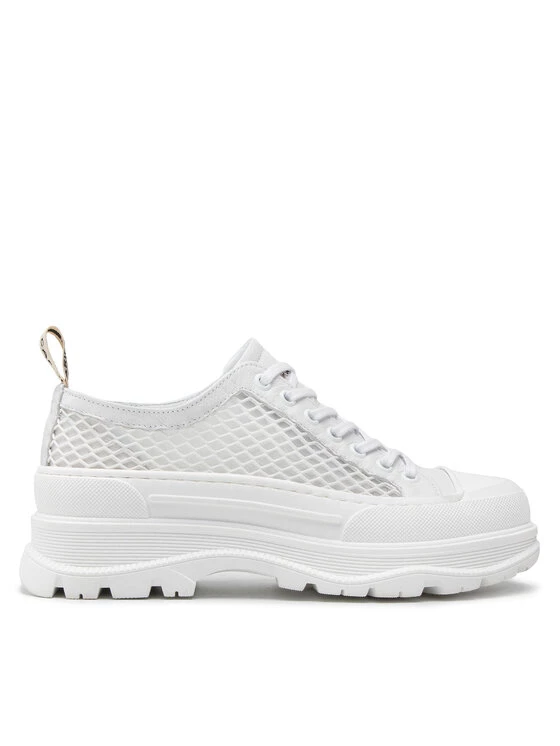 Κουπόνι ???? Carinii Γυναίκες Κλειστά Παπούτσια ???? Sneakers B7397 Λευκό ???? 4 Κουπόνι ???? Carinii Γυναίκες Κλειστά Παπούτσια ???? Sneakers B7397 Λευκό ???? - Image 2