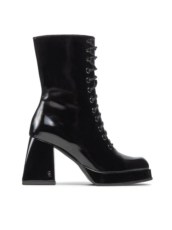 Το φθηνότερο ???? Carinii Γυναίκες Biker Μποτάκια Μποτάκια B7597 Μαύρο ???? 4 Το φθηνότερο ???? Carinii Γυναίκες Biker Μποτάκια Μποτάκια B7597 Μαύρο ???? - Image 2