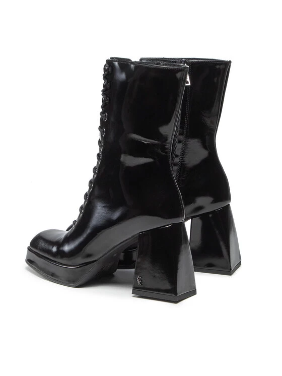 Το φθηνότερο ???? Carinii Γυναίκες Biker Μποτάκια Μποτάκια B7597 Μαύρο ???? 5 Το φθηνότερο ???? Carinii Γυναίκες Biker Μποτάκια Μποτάκια B7597 Μαύρο ???? - Image 3