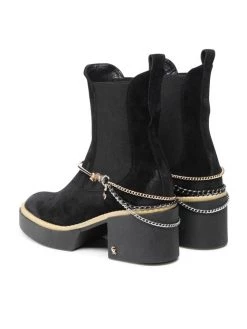 Νέος ???? Carinii Γυναίκες Biker Μποτάκια Μποτάκια B7720 Μαύρο ???? -Carinii Εκπτώσεις unnamed file 1172