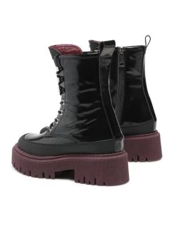 Προϋπολογισμός ???? Carinii Γυναίκες Biker Μποτάκια Μποτάκια B7953 Μαύρο ???? -Carinii Εκπτώσεις unnamed file 1184