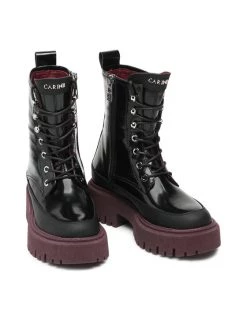 Προϋπολογισμός ???? Carinii Γυναίκες Biker Μποτάκια Μποτάκια B7953 Μαύρο ???? -Carinii Εκπτώσεις unnamed file 1186