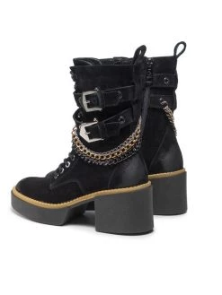 Flash Sale ???? Carinii Γυναίκες Biker Μποτάκια Μποτάκια B7482 Μαύρο ???? -Carinii Εκπτώσεις unnamed file 1220