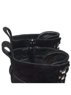 Flash Sale ???? Carinii Γυναίκες Biker Μποτάκια Μποτάκια B7482 Μαύρο ???? -Carinii Εκπτώσεις unnamed file 1223