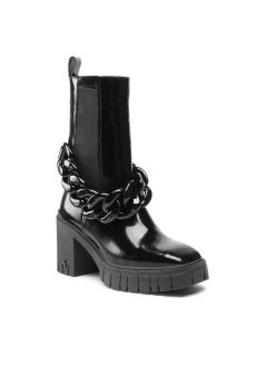 Καλύτερη πώληση ???? Carinii Γυναίκες Biker Μποτάκια Μποτάκια B7699 Μαύρο ✔️