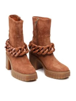 Πολύ καλή προσφορά ???? Carinii Γυναίκες Biker Μποτάκια Μποτάκια B7698 Καφέ ???? -Carinii Εκπτώσεις unnamed file 1246