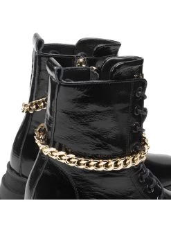 Νέος ???? Carinii Γυναίκες Biker Μποτάκια Μποτάκια B7550 Μαύρο ???? -Carinii Εκπτώσεις unnamed file 1259