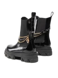 Νέος ???? Carinii Γυναίκες Biker Μποτάκια Μποτάκια με λάστιχο B5962 Μαύρο ???? -Carinii Εκπτώσεις unnamed file 1262