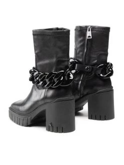 Συμφωνίες ???? Carinii Γυναίκες Biker Μποτάκια Μποτάκια B7698 Μαύρο ✔️ -Carinii Εκπτώσεις unnamed file 1280