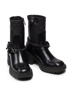 Συμφωνίες ???? Carinii Γυναίκες Biker Μποτάκια Μποτάκια B7893 Μαύρο ???? -Carinii Εκπτώσεις unnamed file 1294