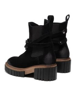 ΧΟΝΔΡΙΚΟ ΕΜΠΟΡΙΟ ❤️ Carinii Γυναίκες Biker Μποτάκια Μποτάκια B7580 Μαύρο ???? -Carinii Εκπτώσεις unnamed file 1310