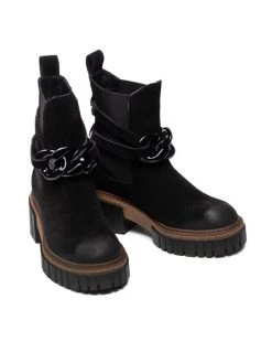 ΧΟΝΔΡΙΚΟ ΕΜΠΟΡΙΟ ❤️ Carinii Γυναίκες Biker Μποτάκια Μποτάκια B7580 Μαύρο ???? -Carinii Εκπτώσεις unnamed file 1312