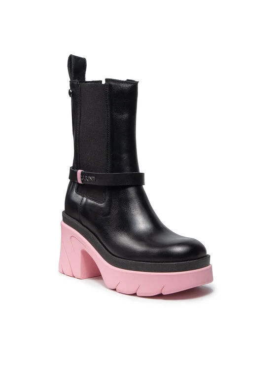 Εξοδος ???? Carinii Γυναίκες Biker Μποτάκια Μποτάκια B7743/R Μαύρο ⌛ 3 Εξοδος ???? Carinii Γυναίκες Biker Μποτάκια Μποτάκια B7743/R Μαύρο ⌛