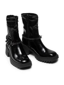 Κουπόνι ???? Carinii Γυναίκες Biker Μποτάκια Μποτάκια B7893 Μαύρο ✨ -Carinii Εκπτώσεις unnamed file 1324