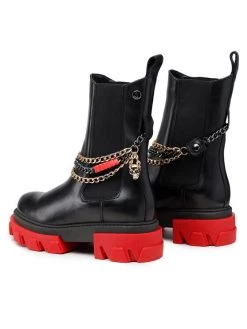 Εξοδος ???? Carinii Γυναίκες Biker Μποτάκια Μποτάκια B5982 Μαύρο ❤️ -Carinii Εκπτώσεις unnamed file 1346