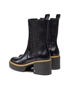 Προϋπολογισμός ???? Carinii Γυναίκες Biker Μποτάκια Μποτάκια B7721 Μαύρο ???? -Carinii Εκπτώσεις unnamed file 1358