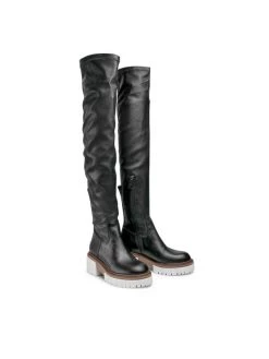 Φτηνός ???? Carinii Γυναίκες Μπότες Πάνω από το Γόνατο Μπότες πάνω από το γόνατο B7579 Μαύρο ❤️ -Carinii Εκπτώσεις unnamed file 1420