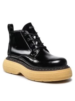 Η καλύτερη συμφωνία ???? Carinii Γυναίκες Biker Μποτάκια Μποτάκια B7630 Μαύρο ????