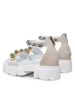 Κουπόνι ⌛ Carinii Γυναίκες Σανδάλια B7226 Μπεζ ???? -Carinii Εκπτώσεις unnamed file 146