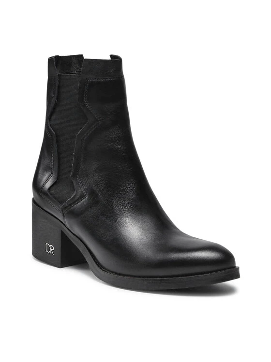 Ολοκαίνουργιο ❤️ Carinii Γυναίκες Biker Μποτάκια Μποτάκια B7623 Μαύρο ???? 3 Ολοκαίνουργιο ❤️ Carinii Γυναίκες Biker Μποτάκια Μποτάκια B7623 Μαύρο ????