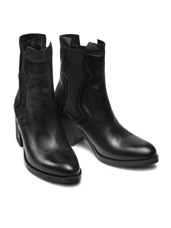 Ολοκαίνουργιο ❤️ Carinii Γυναίκες Biker Μποτάκια Μποτάκια B7623 Μαύρο ???? 7 Ολοκαίνουργιο ❤️ Carinii Γυναίκες Biker Μποτάκια Μποτάκια B7623 Μαύρο ???? - Image 5