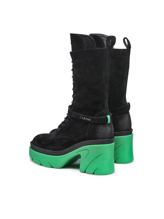 Κουπόνι ???? Carinii Γυναίκες Biker Μποτάκια Μποτάκια B7741 Μαύρο ???? 5 Κουπόνι ???? Carinii Γυναίκες Biker Μποτάκια Μποτάκια B7741 Μαύρο ???? - Image 3