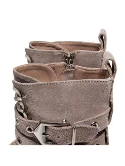 Συμφωνίες ???? Carinii Γυναίκες Biker Μποτάκια Μποτάκια B7482 Μπεζ ???? -Carinii Εκπτώσεις unnamed file 1583