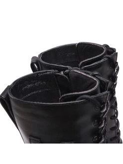 Flash Sale ???? Carinii Γυναίκες Biker Μποτάκια Μποτάκια B7700 Μαύρο ❤️ -Carinii Εκπτώσεις unnamed file 1595