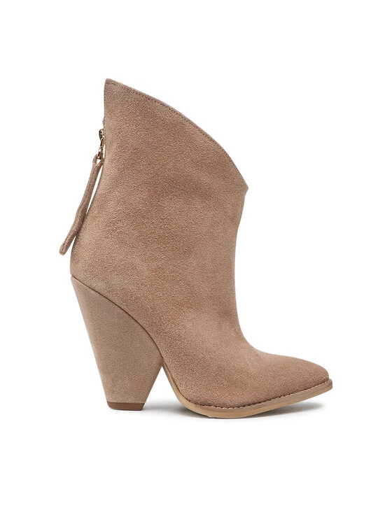 Best Pirce ???? Carinii Γυναίκες Biker Μποτάκια Μποτάκια B7681 Μπεζ ???? 4 Best Pirce ???? Carinii Γυναίκες Biker Μποτάκια Μποτάκια B7681 Μπεζ ???? - Image 2