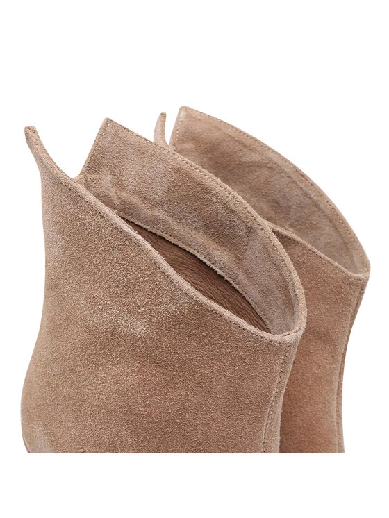 Best Pirce ???? Carinii Γυναίκες Biker Μποτάκια Μποτάκια B7681 Μπεζ ???? 8 Best Pirce ???? Carinii Γυναίκες Biker Μποτάκια Μποτάκια B7681 Μπεζ ???? - Image 6