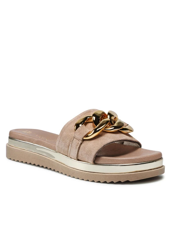 Προϋπολογισμός ???? Carinii Γυναίκες Παντόφλες B7694 Μπεζ ???? 3 Προϋπολογισμός ???? Carinii Γυναίκες Παντόφλες B7694 Μπεζ ????