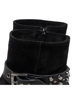 Flash Sale ???? Carinii Γυναίκες Biker Μποτάκια Μποτάκια B7566 Μαύρο ⭐ -Carinii Εκπτώσεις unnamed file 1643