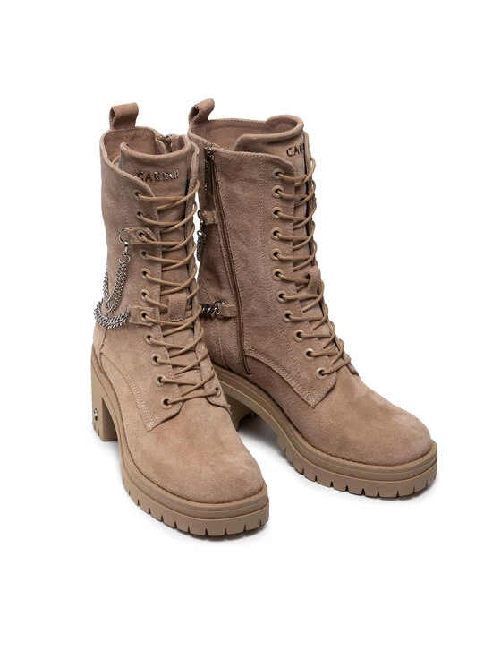 Το φθηνότερο ???? Carinii Γυναίκες Biker Μποτάκια Μποτάκια B7569 Μπεζ ???? 8 Το φθηνότερο ???? Carinii Γυναίκες Biker Μποτάκια Μποτάκια B7569 Μπεζ ???? - Image 6