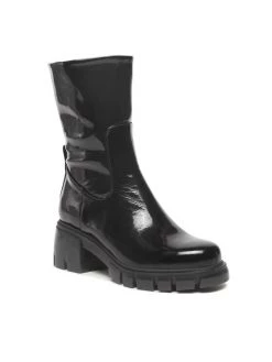 Καλύτερες κριτικές για ???? Carinii Γυναίκες Biker Μποτάκια Μποτάκια B7518 Μαύρο ????