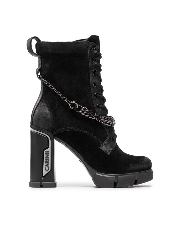 Φτηνός ???? Carinii Γυναίκες Biker Μποτάκια Μποτάκια B7517 Μαύρο ✨ 4 Φτηνός ???? Carinii Γυναίκες Biker Μποτάκια Μποτάκια B7517 Μαύρο ✨ - Image 2