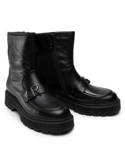 Πολύ καλή προσφορά ???? Carinii Γυναίκες Biker Μποτάκια Μποτάκια B7528 Μαύρο ???? -Carinii Εκπτώσεις unnamed file 1744