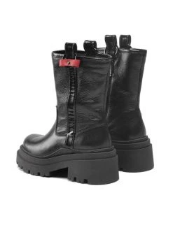 Best Pirce ???? Carinii Γυναίκες Biker Μποτάκια Μποτάκια B7511 Μαύρο ???? -Carinii Εκπτώσεις unnamed file 1778