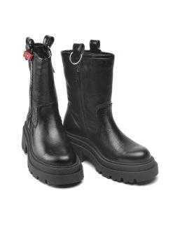 Best Pirce ???? Carinii Γυναίκες Biker Μποτάκια Μποτάκια B7511 Μαύρο ???? -Carinii Εκπτώσεις unnamed file 1780