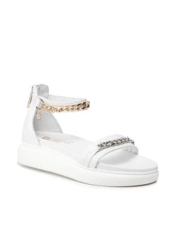 Νέος ???? Carinii Γυναίκες Σανδάλια B7229 Λευκό ????