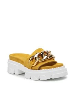 Φτηνός ???? Carinii Γυναίκες Παντόφλες B7254 Κίτρινο ????